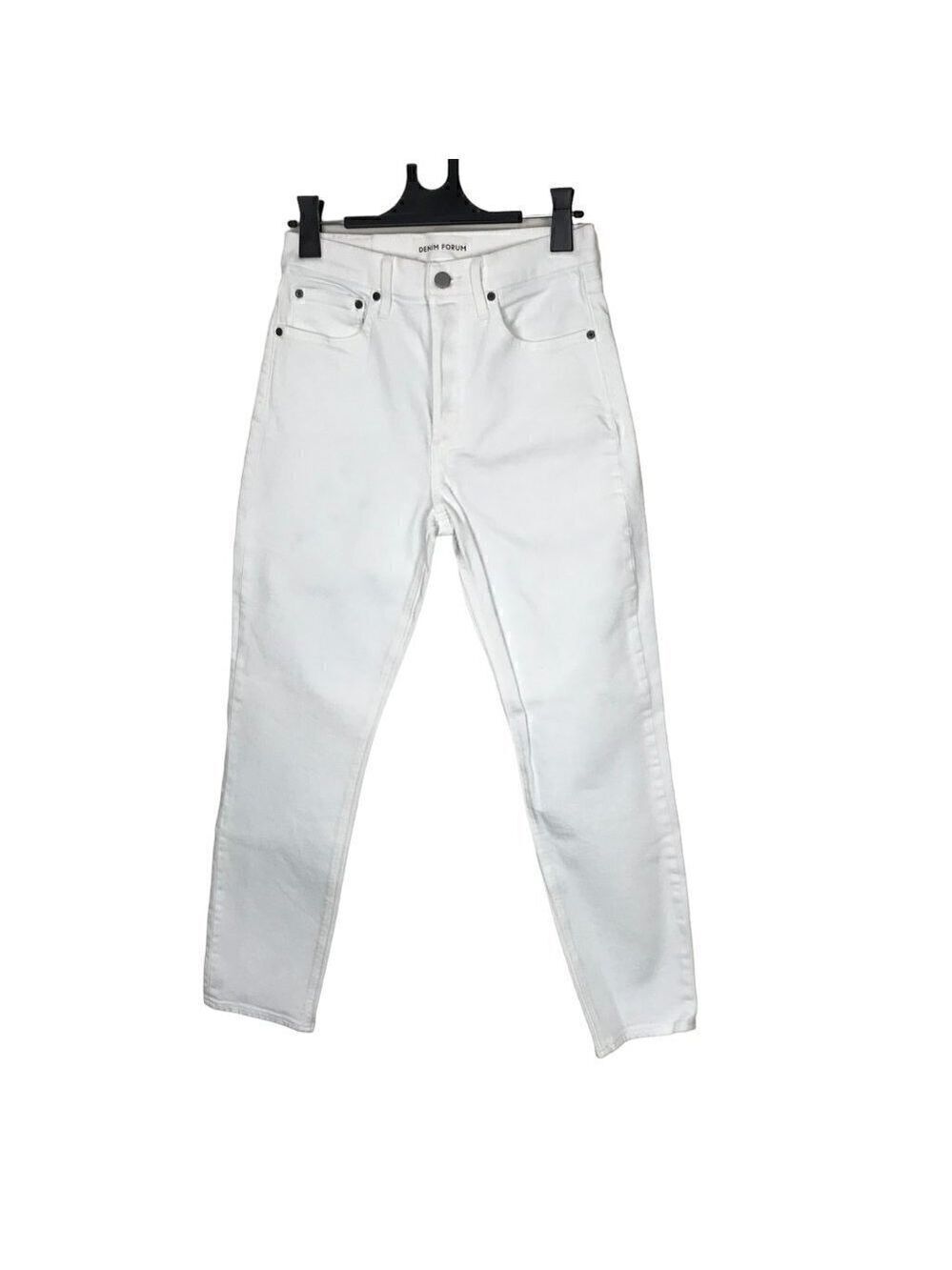 ARITZIA Denim Forum The Yoko High Rise Slim White Jeans Size 27